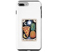 Carte de tarot drôle jambon ananas pizza blague Coque pour iPhone 7 Plus/8 Plus
