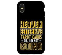 Carte de Tarot drôle Sarcastique Mystique Occulte après la Vie Coque pour iPhone X/XS