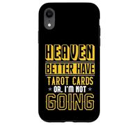 Carte de Tarot drôle Sarcastique Mystique Occulte après la Vie Coque pour iPhone XR