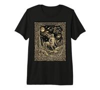 Carte de Tarot du centaure céleste Constellation T-Shirt Haut de Gamme