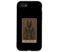 Carte de Tarot du Diable Anubis Ancient God Egyptien Mythologie Coque pour iPhone SE (2020) / 7/8