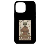 Carte de Tarot Extraterrestre drôle The Magician Mystical Occult Coque pour iPhone 13 Pro Max