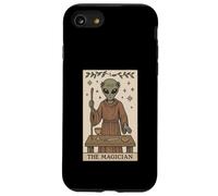Carte de Tarot Extraterrestre drôle The Magician Mystical Occult Coque pour iPhone SE (2020) / 7/8