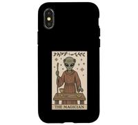 Carte de Tarot Extraterrestre drôle The Magician Mystical Occult Coque pour iPhone X/XS