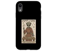 Carte de Tarot Extraterrestre drôle The Magician Mystical Occult Coque pour iPhone XR