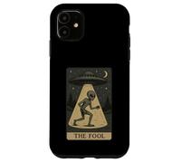 Carte de Tarot Extraterrestre The Fool UFO Abduction paganisme Coque pour iPhone 11
