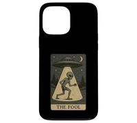 Carte de Tarot Extraterrestre The Fool UFO Abduction paganisme Coque pour iPhone 13 Pro Max