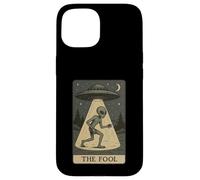Carte de Tarot Extraterrestre The Fool UFO Abduction paganisme Coque pour iPhone 15