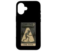 Carte de Tarot Extraterrestre The Fool UFO Abduction paganisme Coque pour iPhone 16
