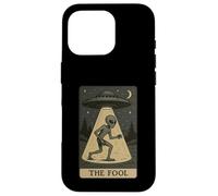 Carte de Tarot Extraterrestre The Fool UFO Abduction paganisme Coque pour iPhone 16 Pro