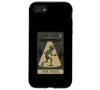 Carte de Tarot Extraterrestre The Fool UFO Abduction paganisme Coque pour iPhone SE (2020) / 7/8