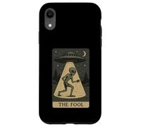 Carte de Tarot Extraterrestre The Fool UFO Abduction paganisme Coque pour iPhone XR