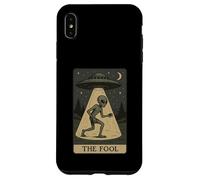 Carte de Tarot Extraterrestre The Fool UFO Abduction paganisme Coque pour iPhone XS Max
