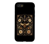 Carte de Tarot Florale avec Abeilles botaniques Cottagecore Esthétique Coque pour iPhone SE (2020) / 7/8
