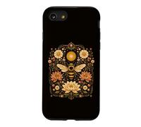 Carte de Tarot Florale avec Abeilles botaniques Cottagecore Esthétique Coque pour iPhone SE (2020) / 7/8