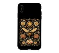 Carte de Tarot Florale avec Abeilles botaniques Cottagecore Esthétique Coque pour iPhone XS Max