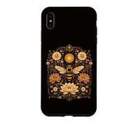 Carte de Tarot Florale avec Abeilles botaniques Cottagecore Esthétique Coque pour iPhone XS Max