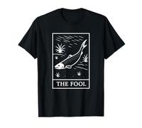 Carte de Tarot Fool - Poisson Minimaliste pour Les Amateurs de Tarot T-Shirt