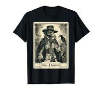 Carte de tarot gothique du docteur de la peste T-Shirt