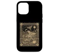 Carte de Tarot Gothique Occulte de la comète et de la Constellation Coque pour iPhone 12/12 Pro