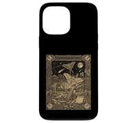 Carte de Tarot Gothique Occulte de la comète et de la Constellation Coque pour iPhone 13 Pro Max