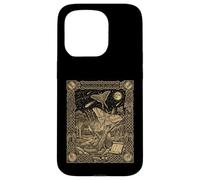 Carte de Tarot Gothique Occulte de la comète et de la Constellation Coque pour iPhone 15 Pro