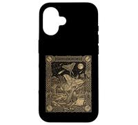 Carte de Tarot Gothique Occulte de la comète et de la Constellation Coque pour iPhone 16