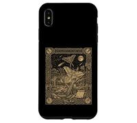 Carte de Tarot Gothique Occulte de la comète et de la Constellation Coque pour iPhone XS Max