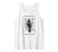 Carte de Tarot Gothique Occulte Mystique pour Amoureux des Corbeaux Débardeur