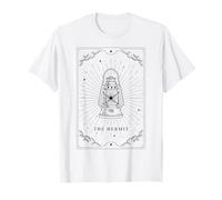 Carte de Tarot Hermit Major Arcana symbolisant l'image T-Shirt