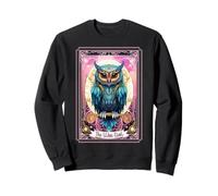 Carte de Tarot Hibou Pastel Halloween Sweatshirt