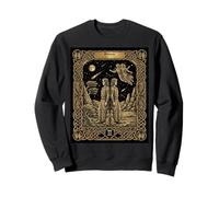 Carte de Tarot Horoscope du Zodiaque Gémeaux Sweatshirt