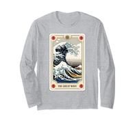 Carte de Tarot Japonaise The Great Wave Off Kanagawa Manche Longue