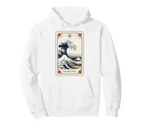 Carte de Tarot Japonaise The Great Wave Off Kanagawa Sweat à Capuche