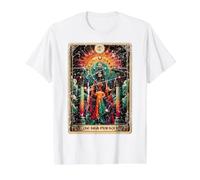Carte de Tarot La Grande Prêtresse Cottagecore T-Shirt Graphique avec Valeur