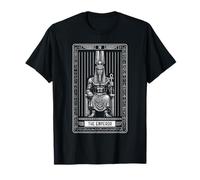 Carte de Tarot L'Empereur Dieu égyptien Amon Ancien T-Shirt