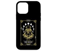 Carte de Tarot Lunaire Yoga Astronaute Zen méditation Lotus Pose Coque pour iPhone 12 Mini