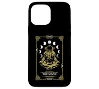 Carte de Tarot Lunaire Yoga Astronaute Zen méditation Lotus Pose Coque pour iPhone 13 Pro Max