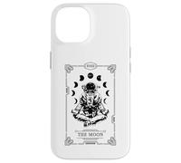 Carte de Tarot Lunaire Yoga Astronaute Zen méditation Lotus Pose Coque pour iPhone 14