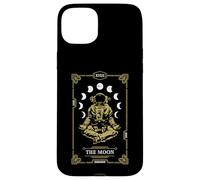 Carte de Tarot Lunaire Yoga Astronaute Zen méditation Lotus Pose Coque pour iPhone 15 Plus