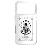 Carte de Tarot Lunaire Yoga Astronaute Zen méditation Lotus Pose Coque pour iPhone 17 Pro