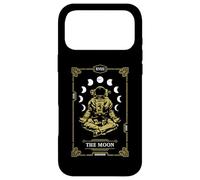 Carte de Tarot Lunaire Yoga Astronaute Zen méditation Lotus Pose Coque pour iPhone 17 Pro Max