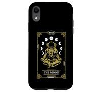 Carte de Tarot Lunaire Yoga Astronaute Zen méditation Lotus Pose Coque pour iPhone XR