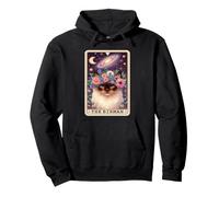 Carte de Tarot Motif Chat Birman Boho Cottagecore Sweat à Capuche
