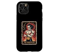 Carte de Tarot Motif crâne de lutteur Coque pour iPhone 11 Pro