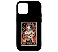 Carte de Tarot Motif crâne de lutteur Coque pour iPhone 12/12 Pro