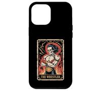 Carte de Tarot Motif crâne de lutteur Coque pour iPhone 12 Pro Max