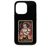 Carte de Tarot Motif crâne de lutteur Coque pour iPhone 13 Pro
