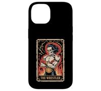 Carte de Tarot Motif crâne de lutteur Coque pour iPhone 14