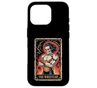 Carte de Tarot Motif crâne de lutteur Coque pour iPhone 16 Pro